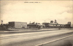 General Motors Linden, NJ Postcard Postcard