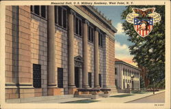 Memorial Hall, U.S. Military Academy West Point, NY Postcard Postcard
