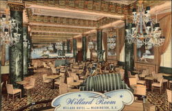 The Willar Room, Cocktail Lounge Postcard