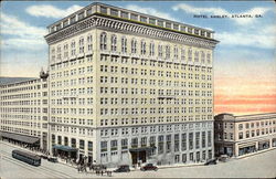 View of Hotel Ansley Postcard