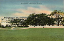 Mansion House, Fishers Island, N.Y Postcard