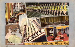 Radio City Music Hall Postcard