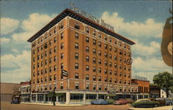 Spaulding Hotel Michigan City, IN Postcard Postcard