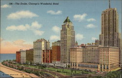 The Drake, Chicago's Wonderful Hotel Postcard