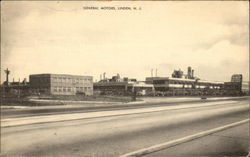 General Motors Linden, NJ Postcard Postcard