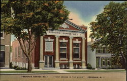 Fredonia Grange No. 1 "First Grange in the World Postcard