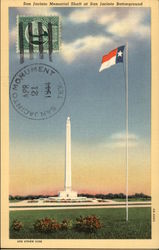 San Jacinto Memorial Shaft at San Jacinto Battleground Houston, TX Postcard Postcard