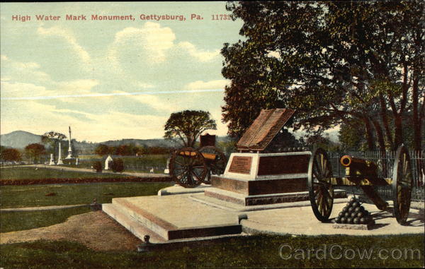 High Water Mark Monument Gettysburg Pennsylvania