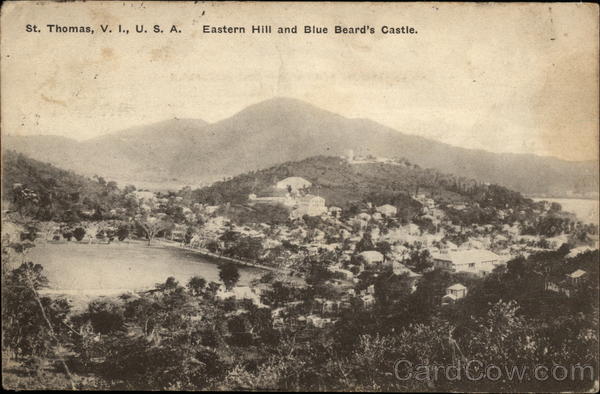 Eastern Hill and Blue Beard's Castle St. Thomas Virgin Islands
