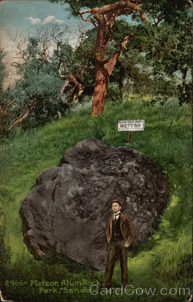 Meteor, Alum Rock Park San Jose California