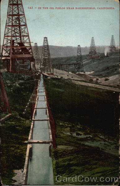 In the Oil Fields Bakersfield California