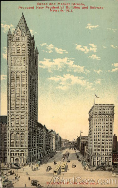 Broad and Market Streets Newark New Jersey