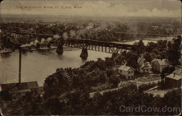 The Mississippi River St. Cloud Minnesota