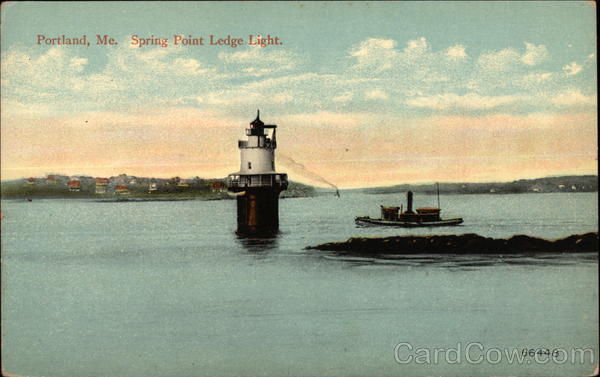 Spring Point Ledge Light Portland Maine