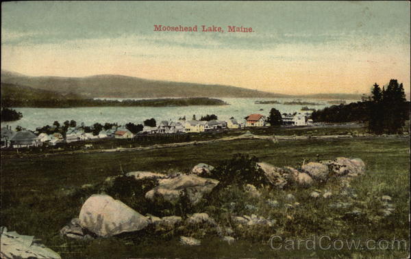 Shoreline View Moosehead Lake Maine