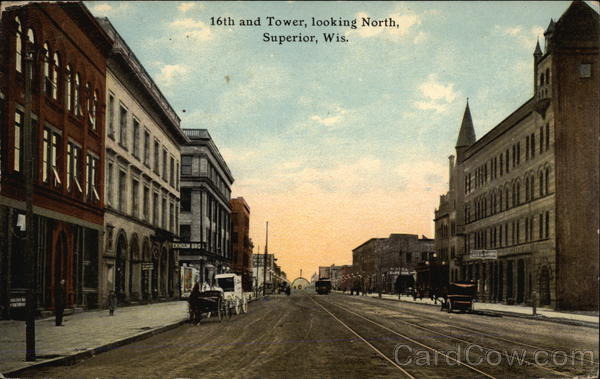 16th and Tower, Looking North Superior Wisconsin
