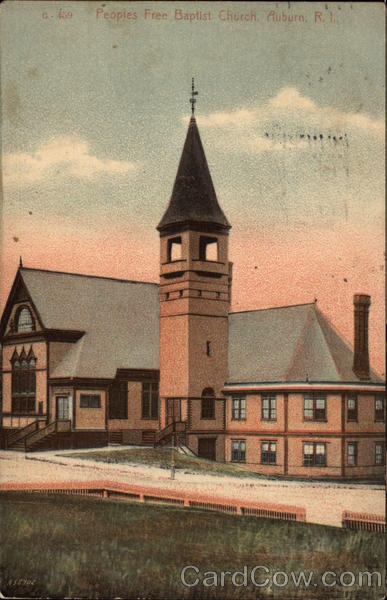 Peoples Free Baptist Church Auburn Rhode Island