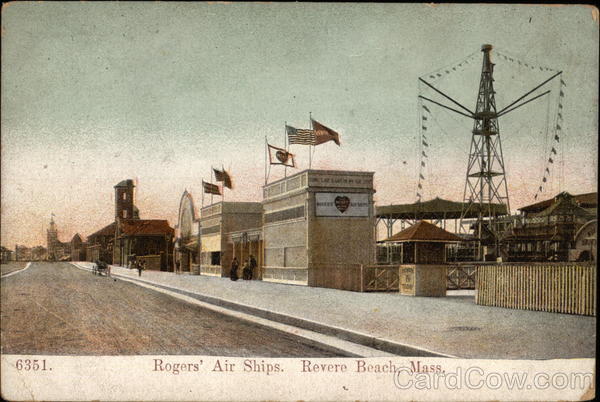 Roger's Air Ships Revere Beach Massachusetts
