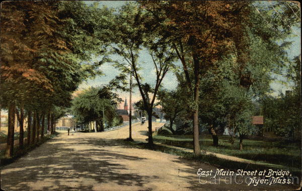 East Main Street at Bridge Ayer Massachusetts