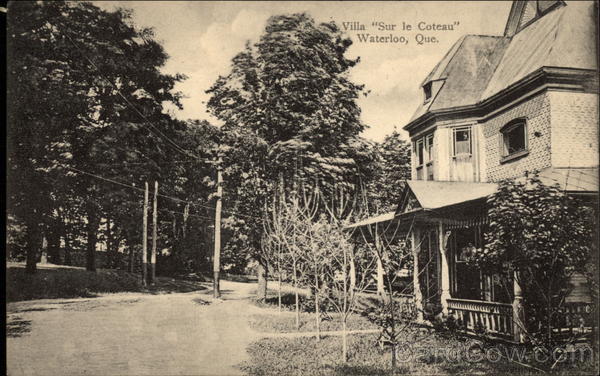 Villa Sur la Coteau Waterloo PQ Canada Quebec