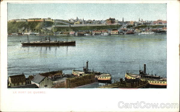 Le Port de Quebec PQ Canada