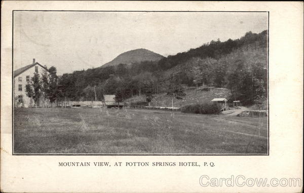 Mountain View at Potton Springs Hotel PQ Canada Quebec