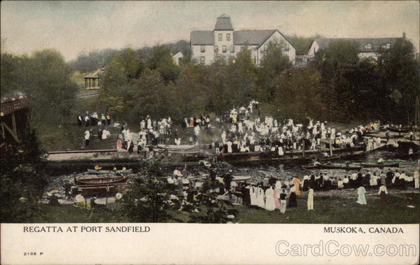 Regatta at Port Sandfield Muskoka Canada Misc. Canada