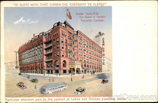 Hotel Carls-Rite Toronto Canada Ontario