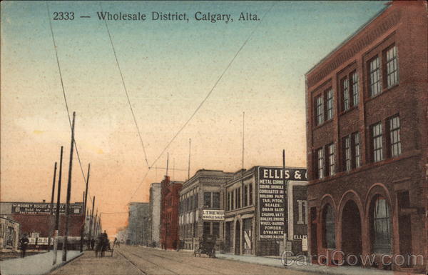 Wholesale District Calgary AB Canada Alberta