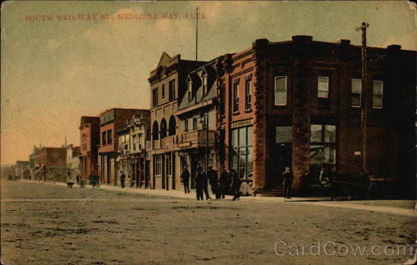 South Railway St Medicine Hat AB Canada Alberta