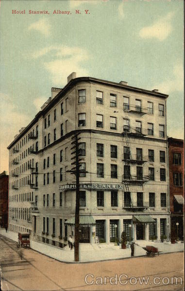 Hotel Stanwix, Albany New York