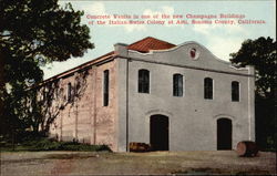 Concrete Vaults, Sonoma County, Calif Postcard