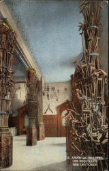 Les Bequilles, The Crutches Postcard