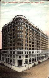 White & Henry Building, Fourth and Union Streets Postcard