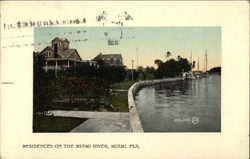 Residences on the Miami River Postcard
