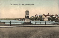 The Monument Riverdale, Cape Ann Postcard