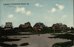 Cottages at Kennebunk Beach Postcard