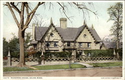 Pickering House Salem, MA Postcard Postcard
