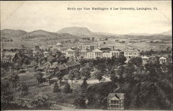 Bird's eye View Washington & Lee University Lexington, VA Postcard Postcard