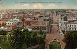 General View from Court House Dome Postcard