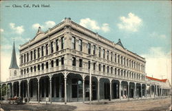 Park Hotel Chico, CA Postcard Postcard