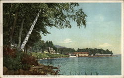 Lake Winnipesaukee Shore New Hampshire Postcard Postcard