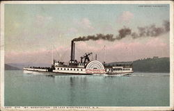 Mt. Washington on Lake Lake Winnipesaukee, NH Postcard Postcard