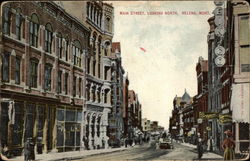 Main Street, looking North Postcard
