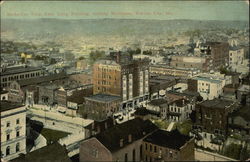 Birds Eye View From Long Building Looking Northeast Kansas City, MO Postcard Postcard