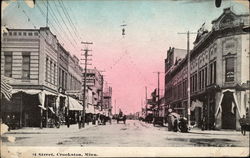 Main Street Through Crookston Minnesota Postcard Postcard
