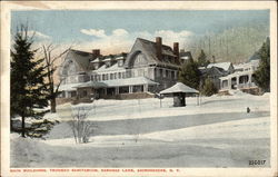 Main Buildings, Trudeau Sanitarium Postcard