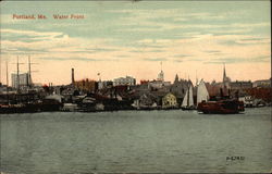 Water Front Postcard