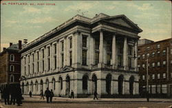 Post Office Portland, ME Postcard Postcard