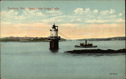 Spring Point Ledge Light Postcard